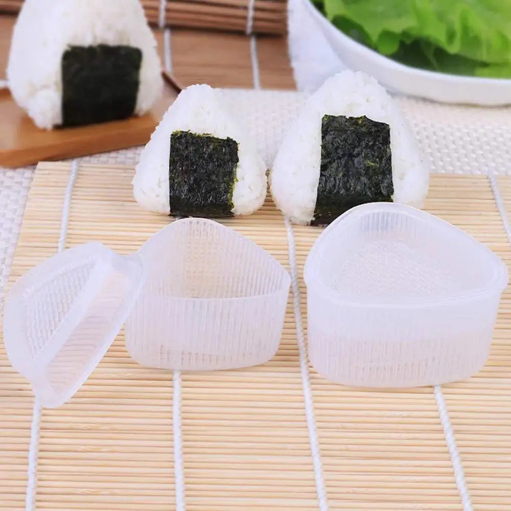 Triangle Sushi Mould – Onigiri Rice Ball Maker & Sushi Tool for Bento and Nori