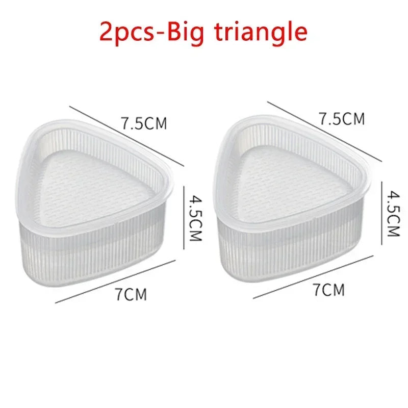 Triangle Sushi Mould – Onigiri Rice Ball Maker & Sushi Tool for Bento and Nori
