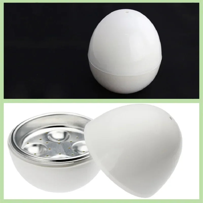 4-Egg Microwave Steamer Boiler – Quick and Easy Cooker for Hard or Soft Boiled Eggs in 5 Minutes