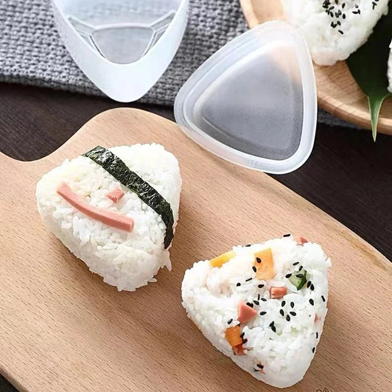 Triangle Sushi Mould – Onigiri Rice Ball Maker & Sushi Tool for Bento and Nori