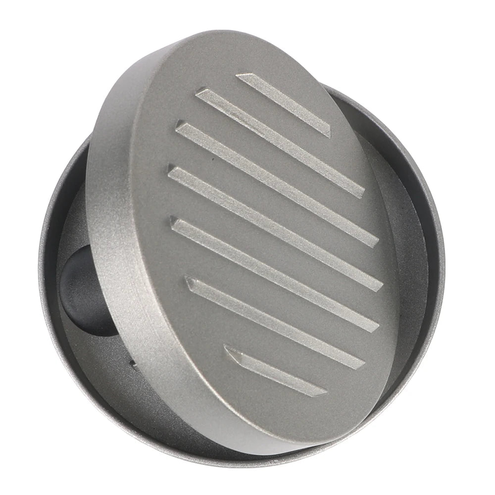 Round Burger Mold & Meat Press – Aluminum Patty Maker for BBQ & Beef Pies"