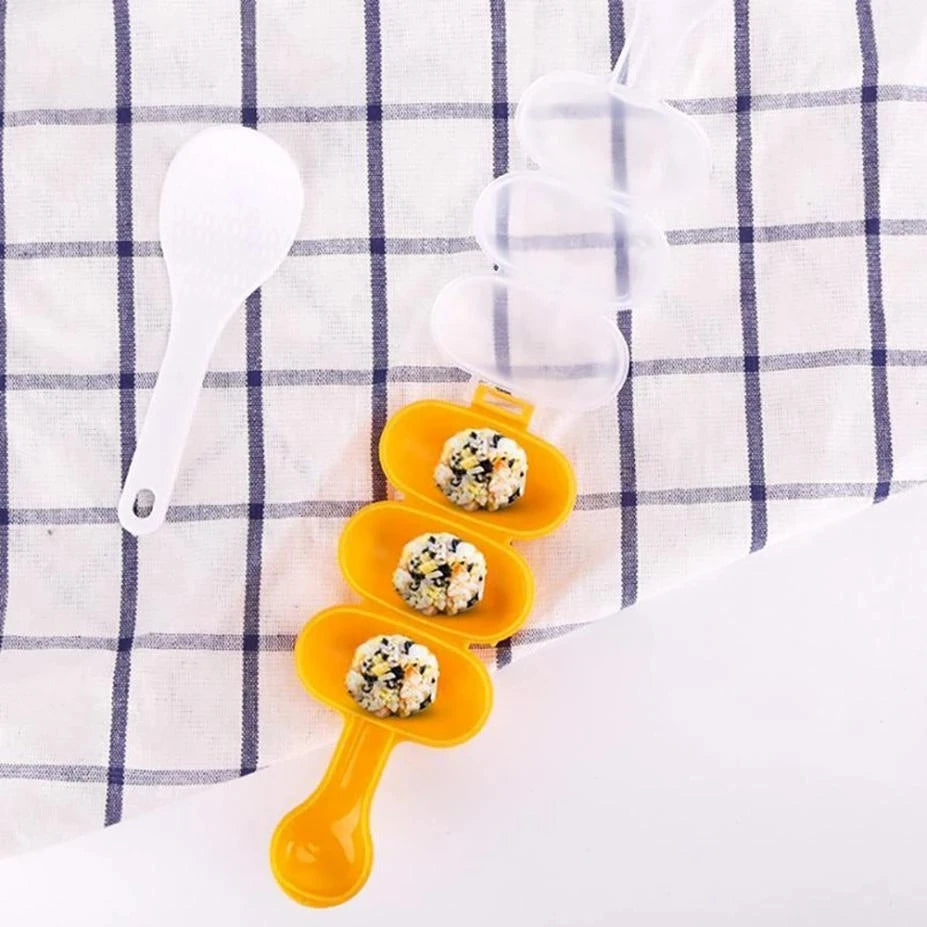 Triangle Sushi Mould – Onigiri Rice Ball Maker & Sushi Tool for Bento and Nori