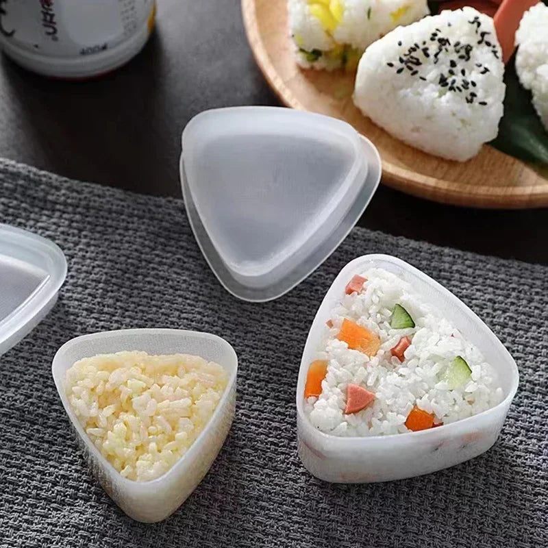 Triangle Sushi Mould – Onigiri Rice Ball Maker & Sushi Tool for Bento and Nori