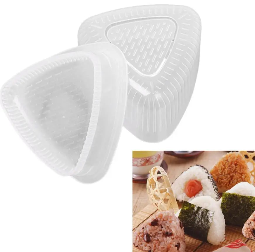 Triangle Sushi Mould – Onigiri Rice Ball Maker & Sushi Tool for Bento and Nori
