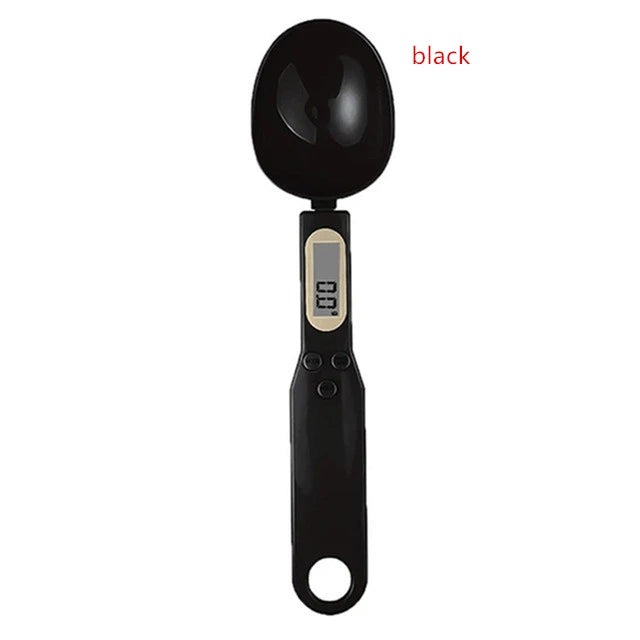 500g Digital Spoon Scale – 0.1g LCD Measuring Tool for Food, Flour, Milk & Coffee