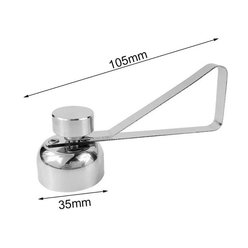Metal Egg Topper Scissors – Stainless Steel Cutter for Boiled & Raw Eggs, Creative Kitchen Tool