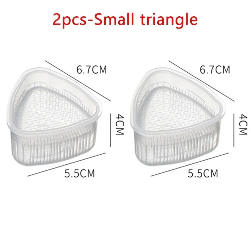 Triangle Sushi Mould – Onigiri Rice Ball Maker & Sushi Tool for Bento and Nori