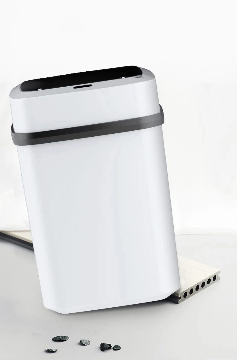 13L Kitchen Trash Bin – Smart Touch Waste Bin for Bathroom, Toilet, and Kitchen with Automatic Lid