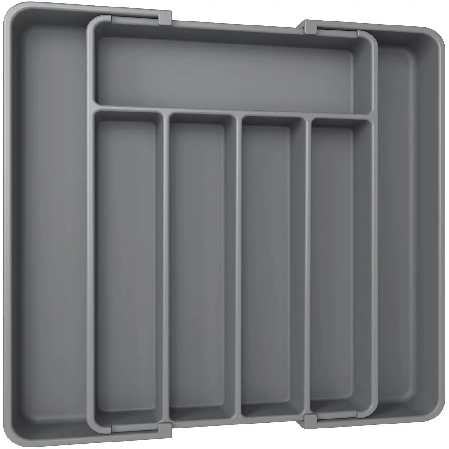 Adjustable Cutlery Drawer Organizer – Expandable Silverware Tray for Kitchen