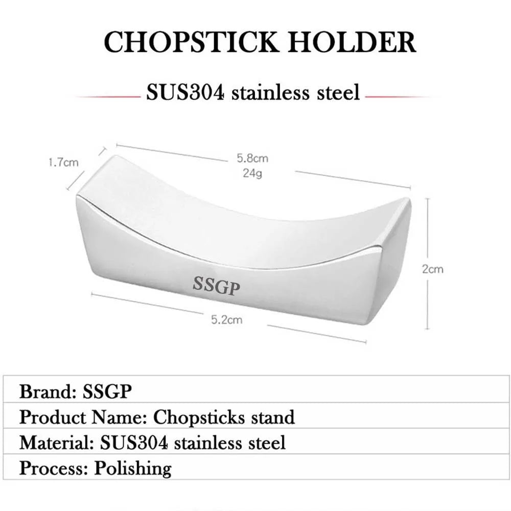 304 Stainless Steel Kitchen Tools Rest – Spoon, Fork, and Chopstick Holder Rack for Tableware Organization