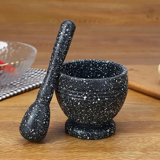 Multifunctional Kitchen Garlic Bowl & Grinder – Food Grade Material for Spices, Grains, and Seasonings