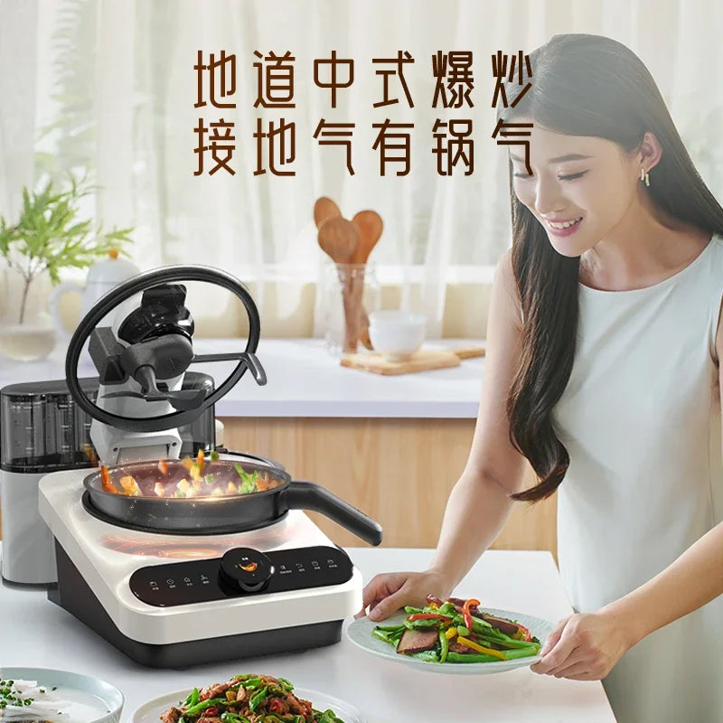 220V Intelligent Kitchen Robot – Multi-Cooker Automatic Food Processor for Home Cooking
