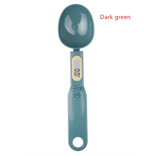 500g Digital Spoon Scale – 0.1g LCD Measuring Tool for Food, Flour, Milk & Coffee