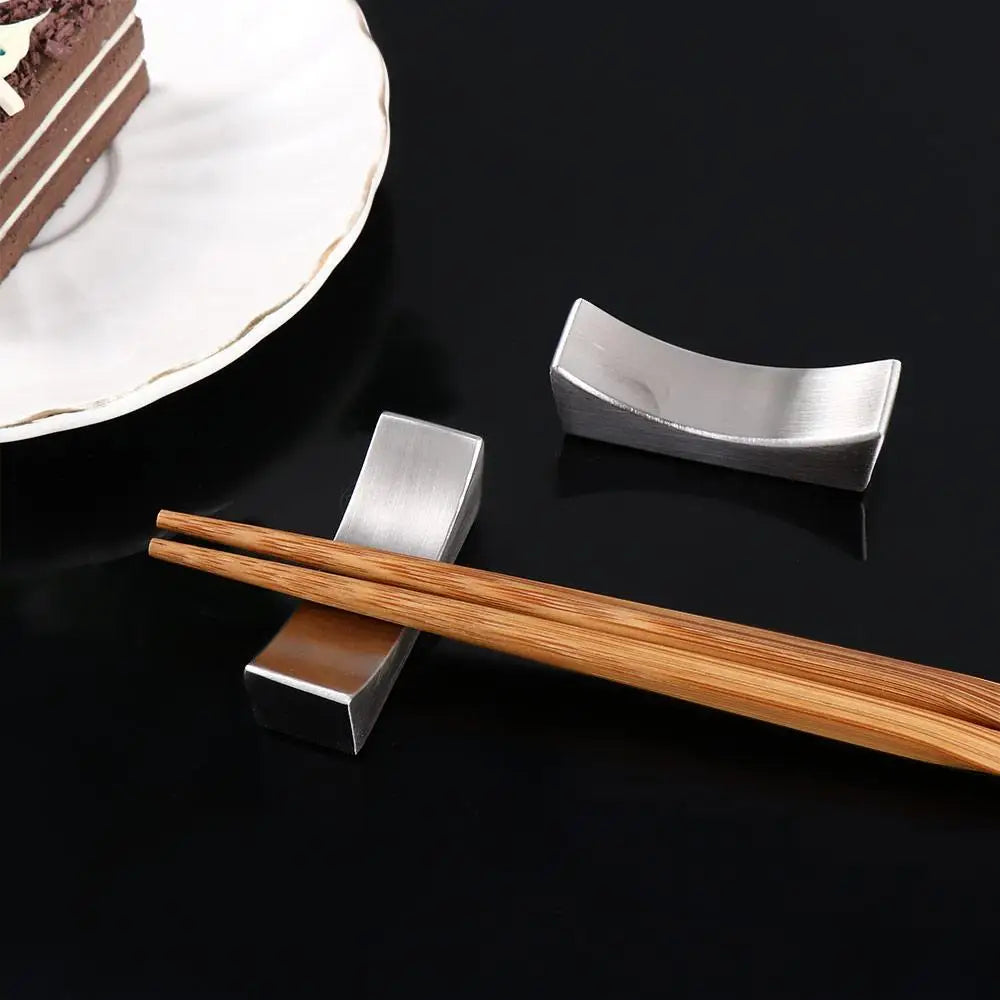 304 Stainless Steel Kitchen Tools Rest – Spoon, Fork, and Chopstick Holder Rack for Tableware Organization