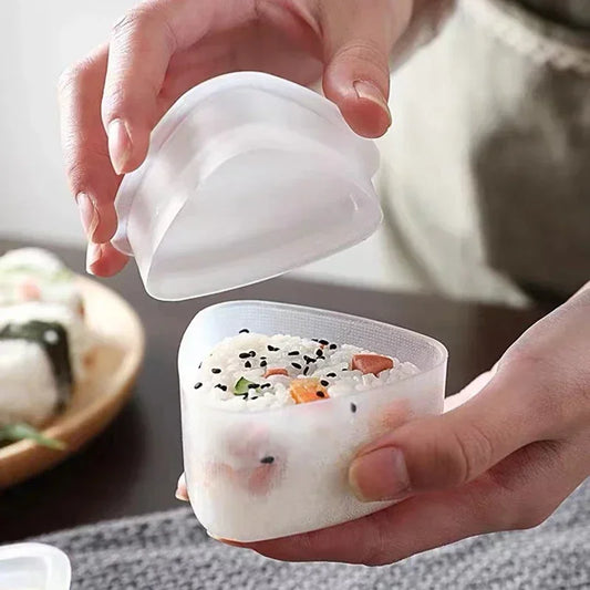 Triangle Sushi Mould – Onigiri Rice Ball Maker & Sushi Tool for Bento and Nori