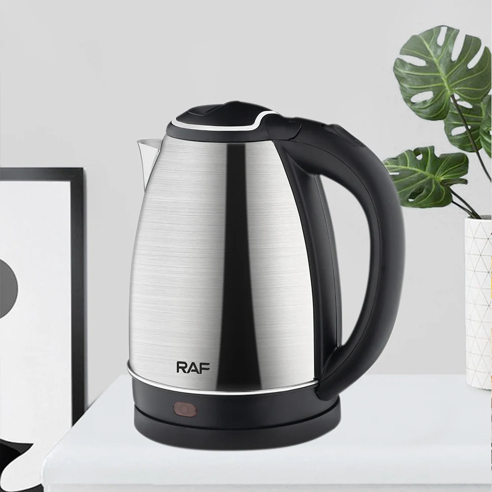 2L Stainless Steel Electric Kettle – 1500W Smart Whistle Kettle for Tea, Coffee & Hot Water, Thermo Pot Kitchen Appliance