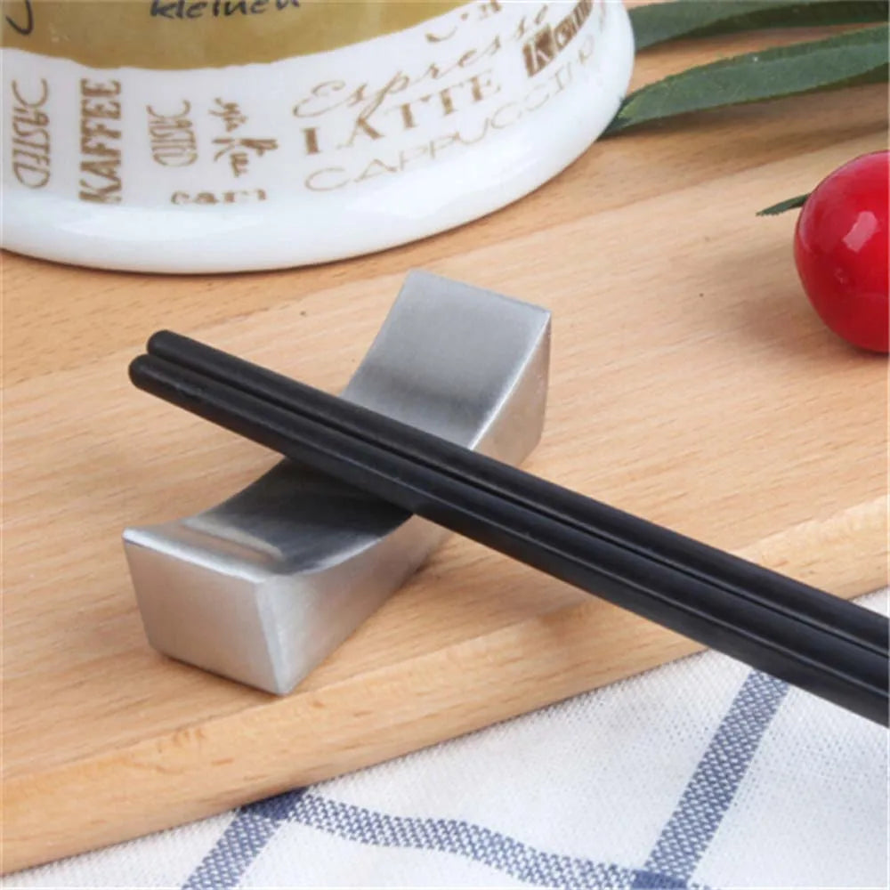 304 Stainless Steel Kitchen Tools Rest – Spoon, Fork, and Chopstick Holder Rack for Tableware Organization