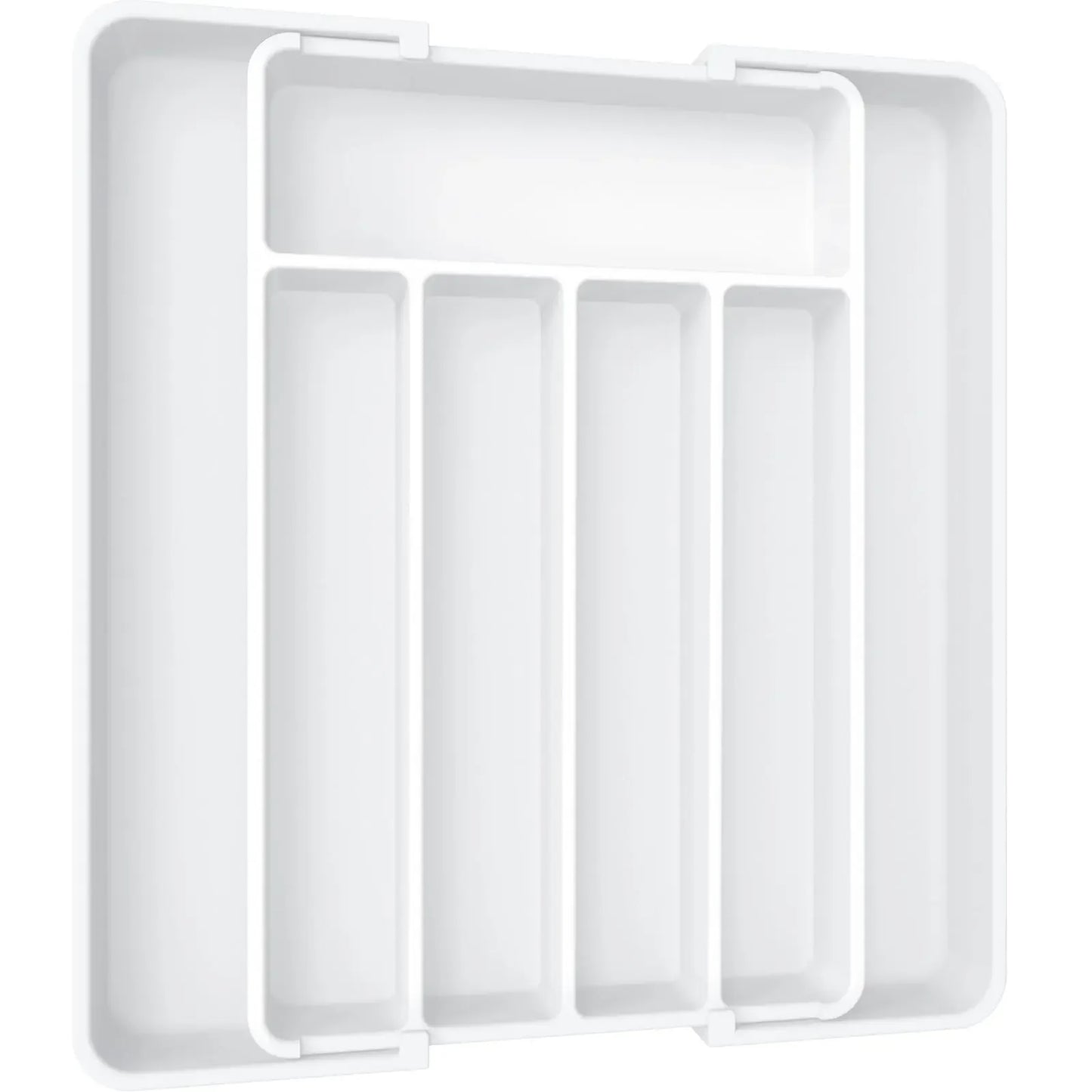 Adjustable Cutlery Drawer Organizer – Expandable Silverware Tray for Kitchen